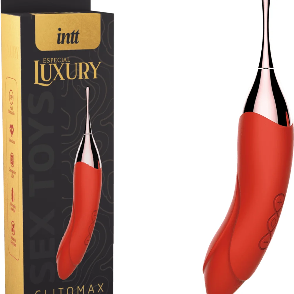 CLITOMAX LUXURY VIBRADOR E ESTIMULADOR 10 MODOS DE VIBRAÇÃO