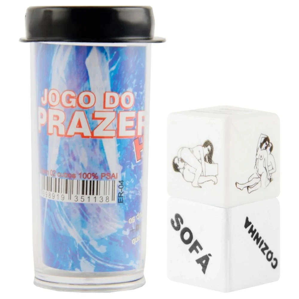 DADO JOGO DO PRAZER HOT DIVERSÃO AO CUBO