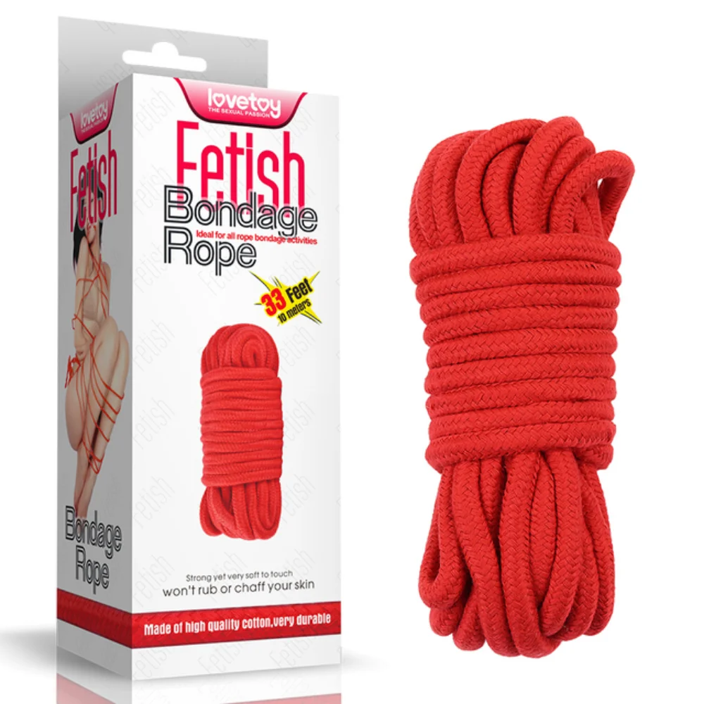 FETISH ROPE LOVETOY CORDA PARA BONDAGE 10 M