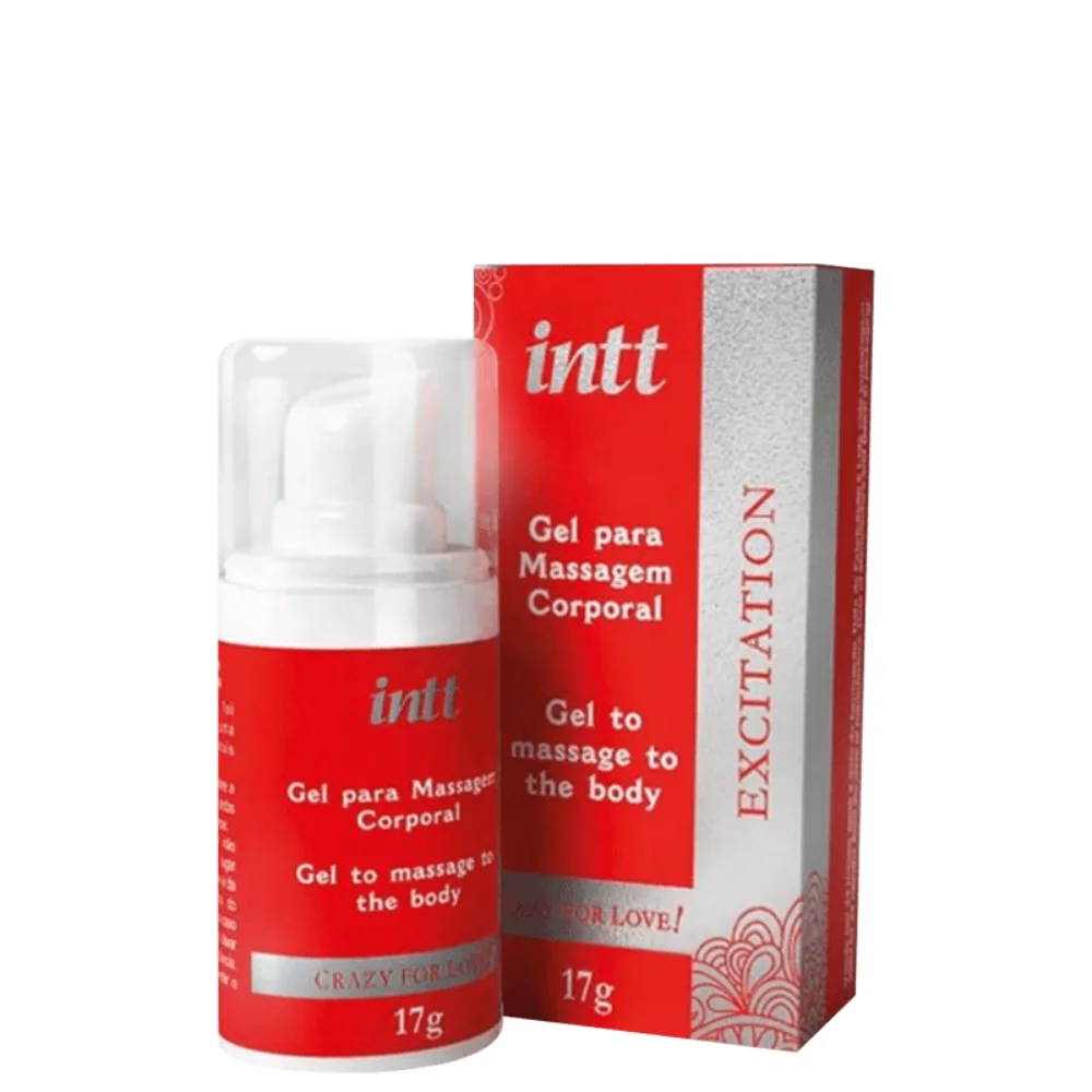 GEL PARA MASSAGEM CORPORAL EXCITATION CRAZY FOR LOVE 17G INTT