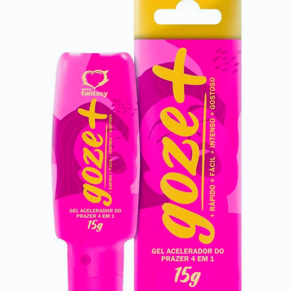 GOZE + ACELERADOR DO PRAZER 4 EM 1 15G