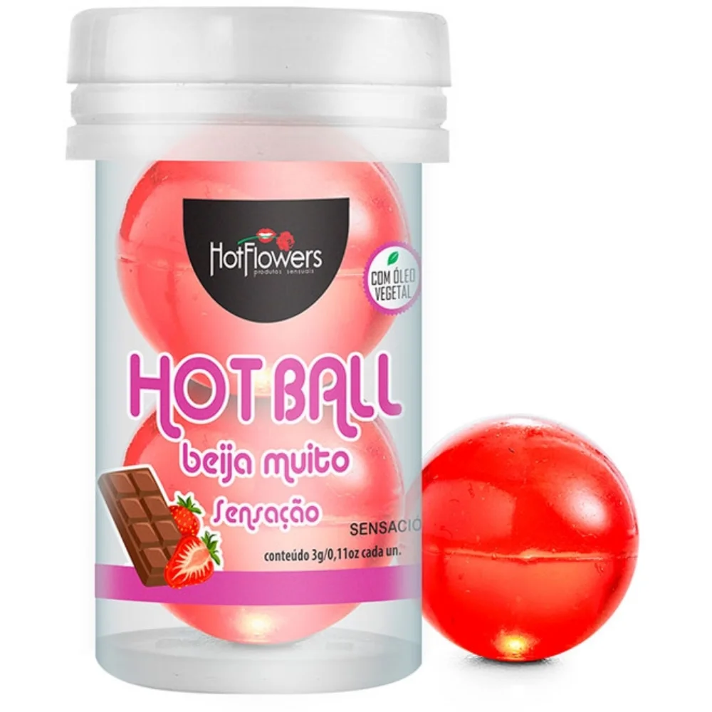 HOT BALL BEIJA MUITO SENSAÇÃO HOT FLOWERS