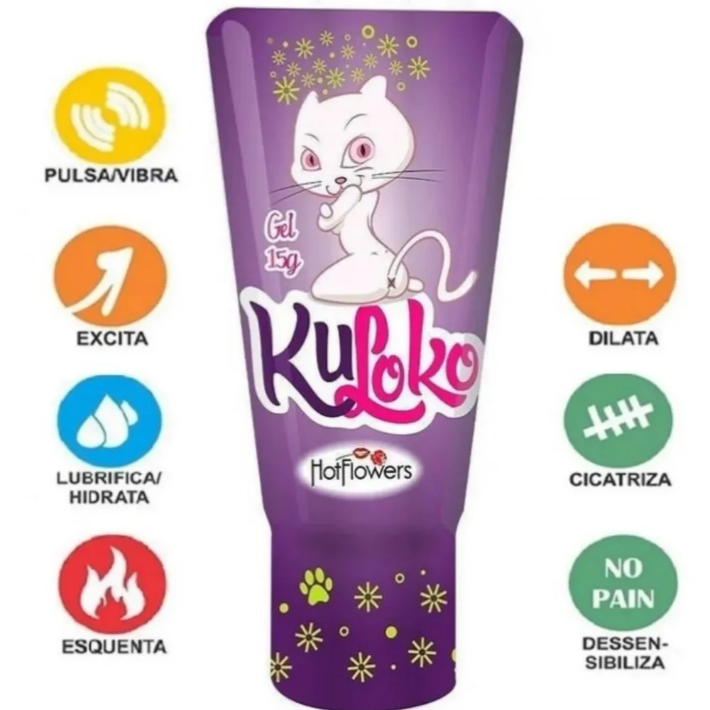 KULOKO GEL DESSENSIBILIZANTE E EXCITANTE ANAL 15G KU LOKO