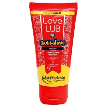 Love Lub Bubbalove Lubrificante Corporal Beijável 60g – La Pimienta