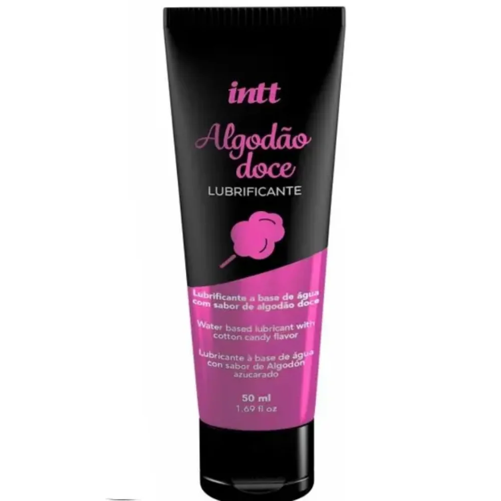 LUBRIFICANTE A BASE DE ÁGUA SABOR ALGODÃO DOCE 50ML INtt