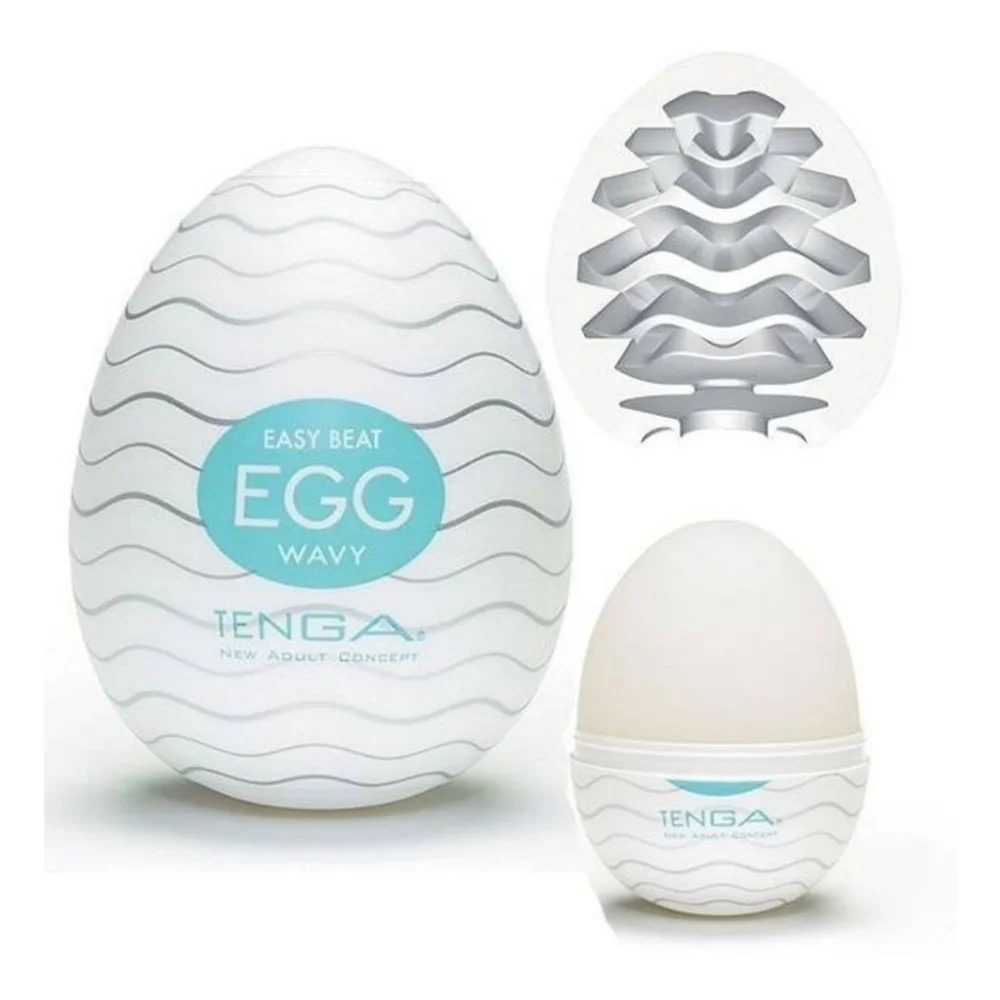 MASTURBADOR EGG OVO WAVY