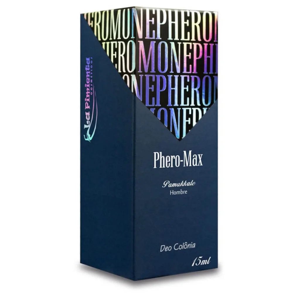 Phero Max Pamukkale Deo Colônia Masculina 15ml La Pimienta