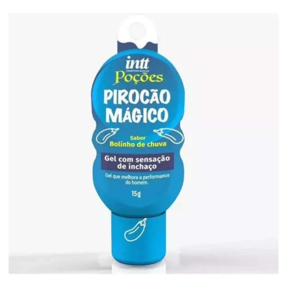 PIROCÃO MÁGICO GEL COM SENSAÇÃO DE INCHAÇO 15G LINHA POÇÕES INTT