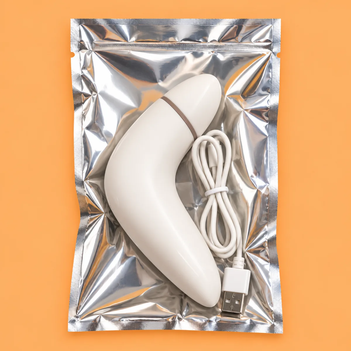 Vibrador Satisfyer Pro 1+ Branco Silicone Recarregável